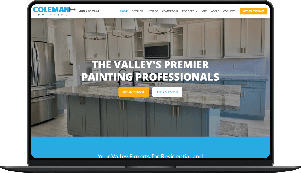 Coleman Painting website