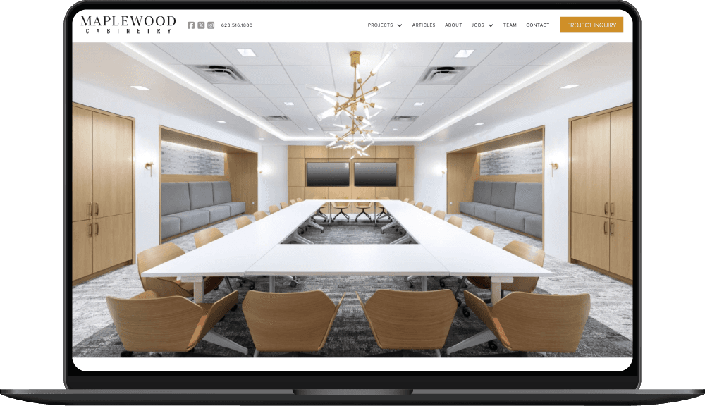 Maplewood Cabinetry website