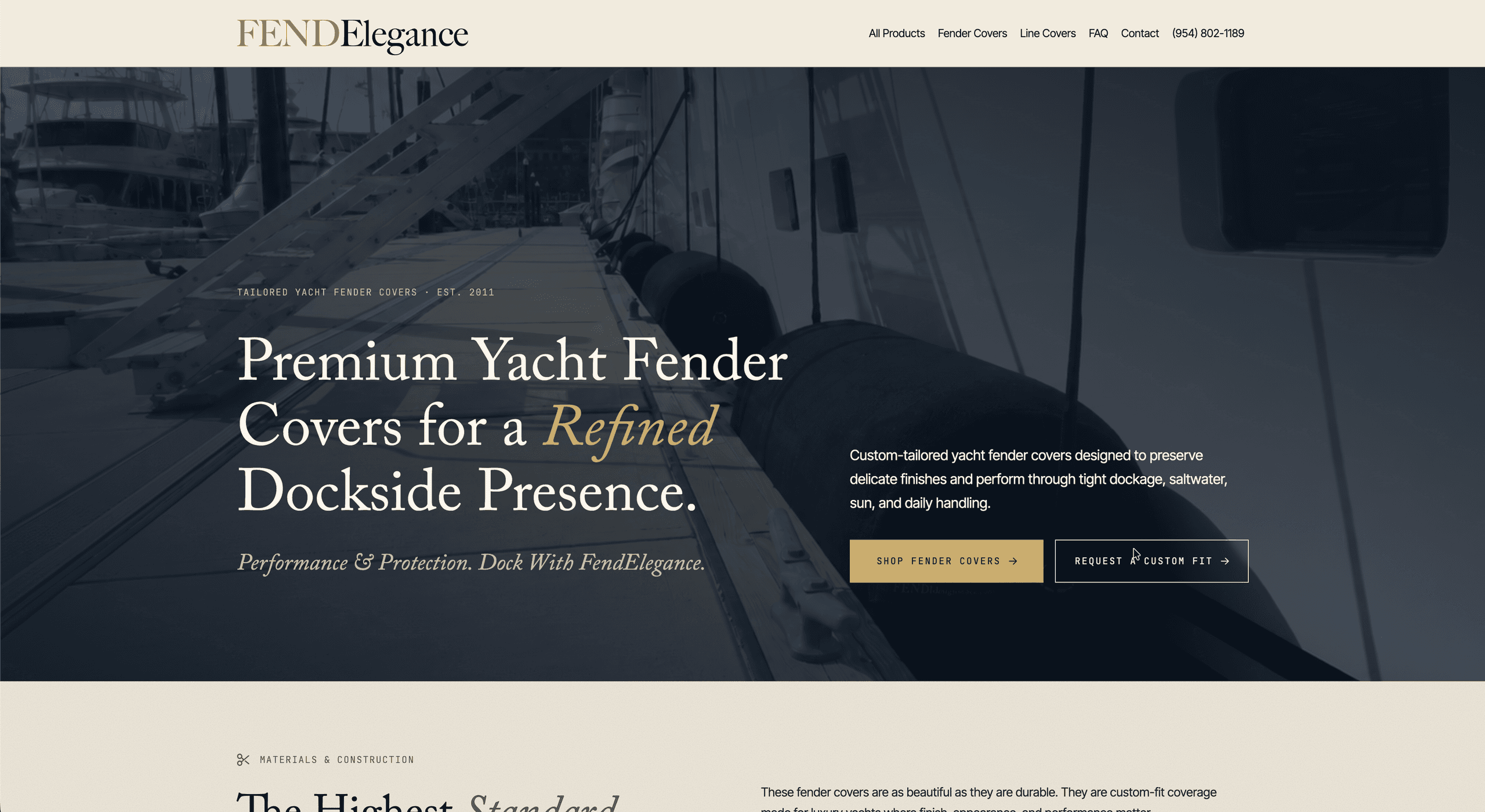 FendElegance website