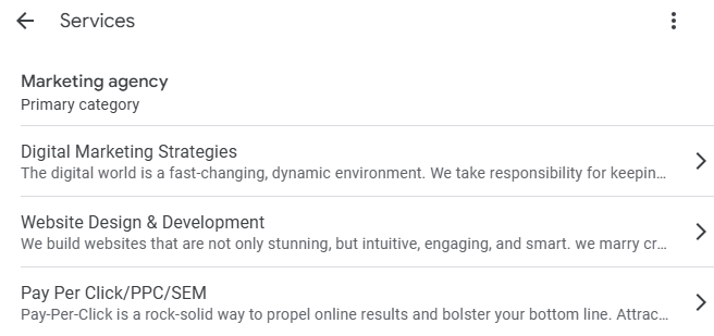 Google Business Profile Optimization